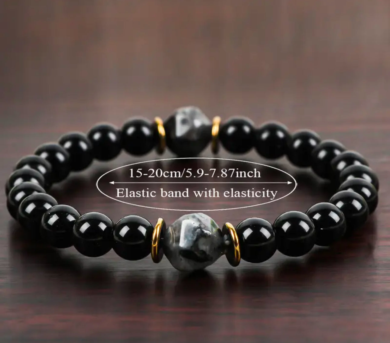 **NEW PRODUCT** Protection Crystal Bracelet - Obsidian