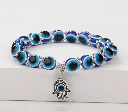 **NEW PRODUCT** Protection Hamsa Hand and Eye Bracelet