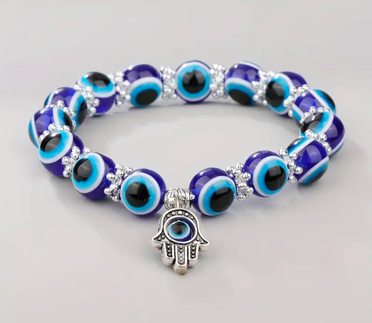 **NEW PRODUCT** Protection Hamsa Hand and Eye Bracelet