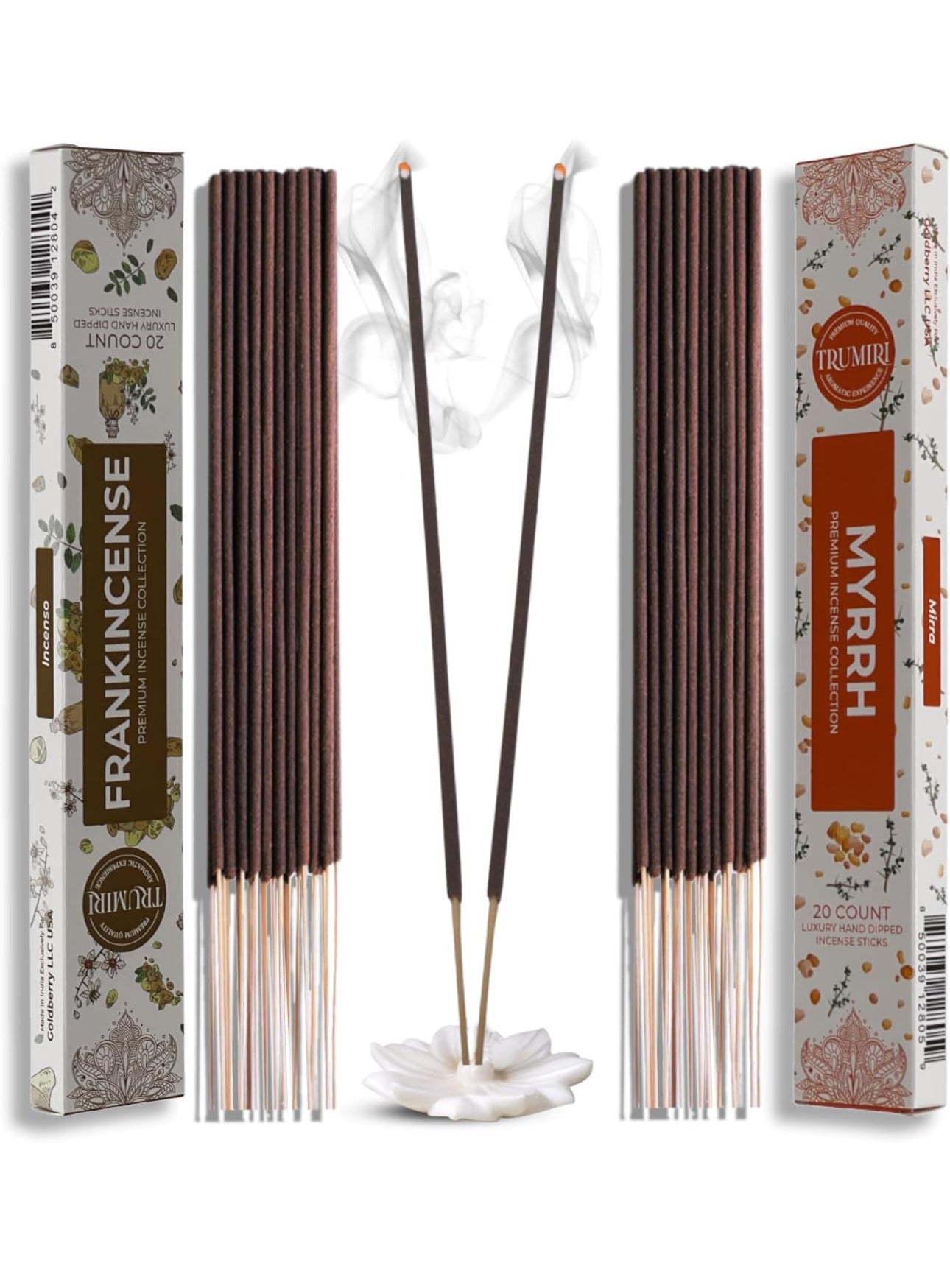 Frankincense and Myrrh - spirit cleansing incent - 20 sticks