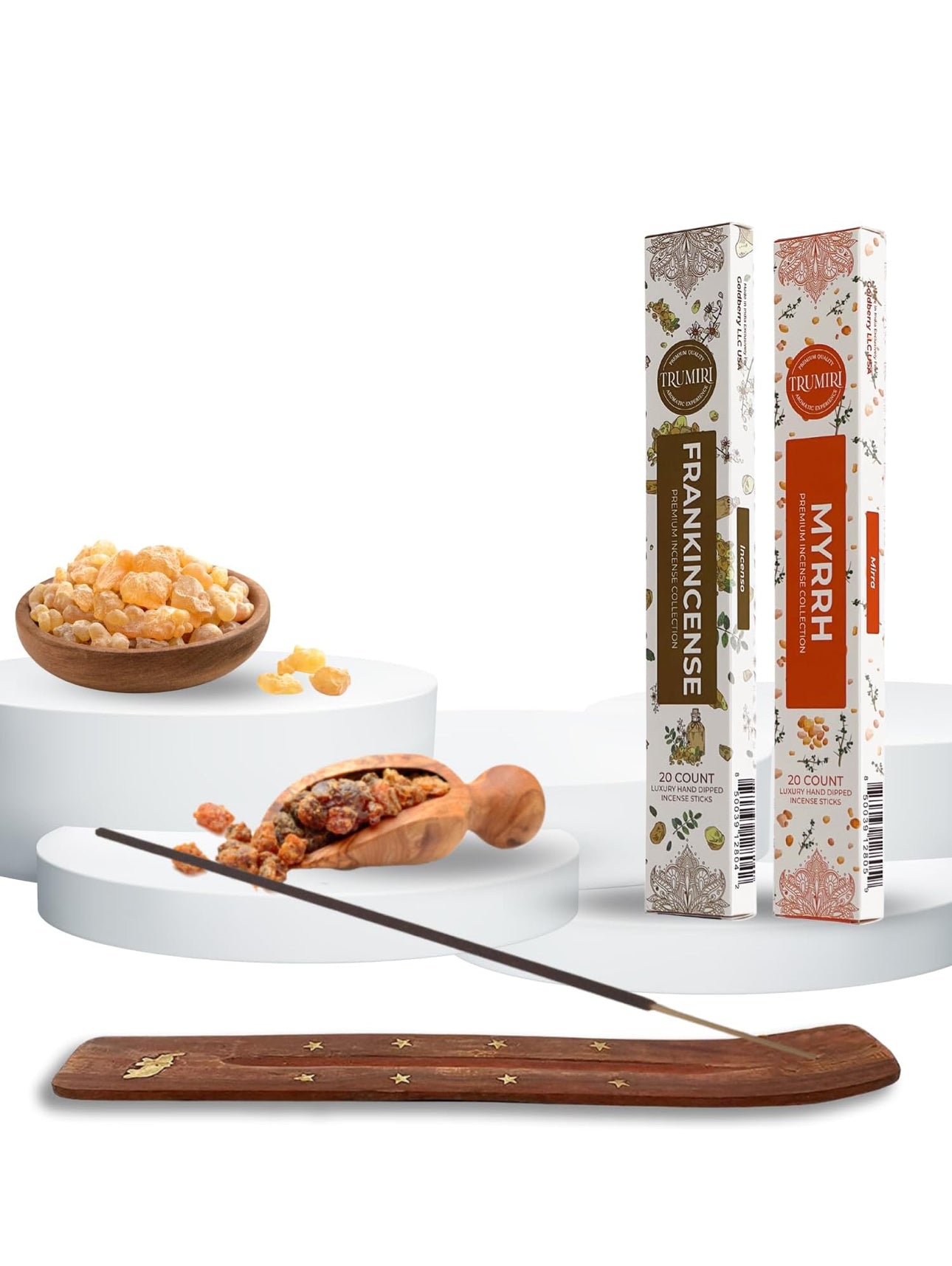 Frankincense and Myrrh - spirit cleansing incent - 20 sticks